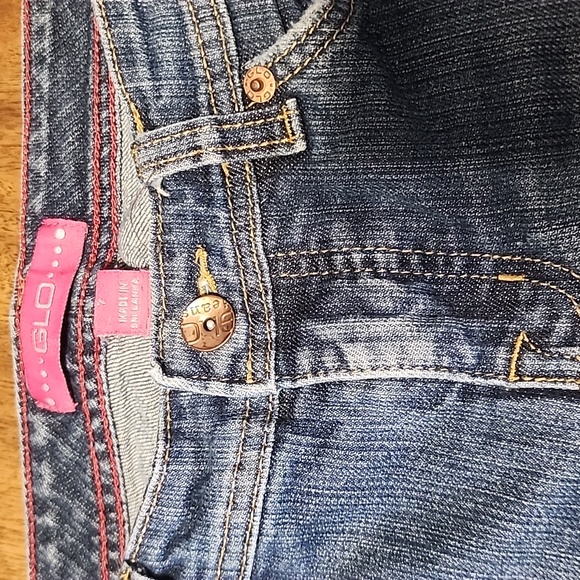 GLO STRAIGHT LEGS JEANS SZ 7 - Picture 5 of 13